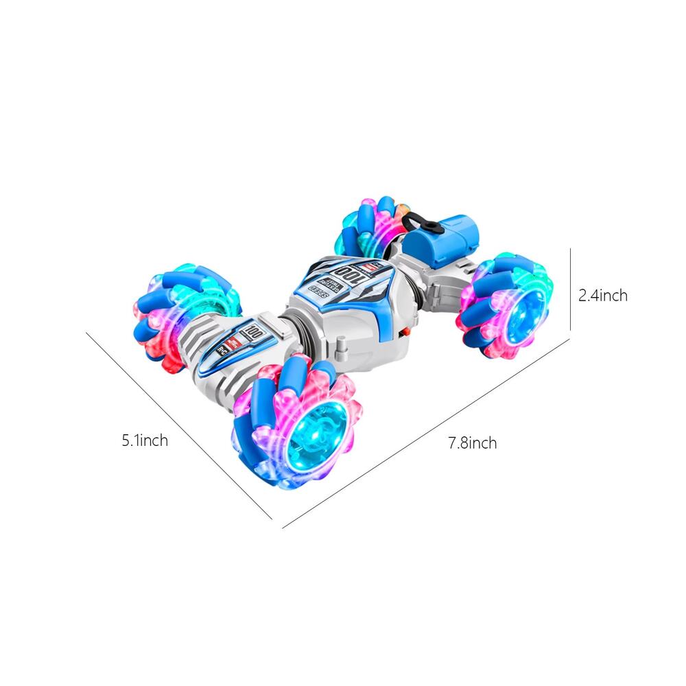 4WD Gesture Sensor RC Stunt Car Toys,Watch & Handle Dual Control Toys,Deformable - Picture 4 of 8